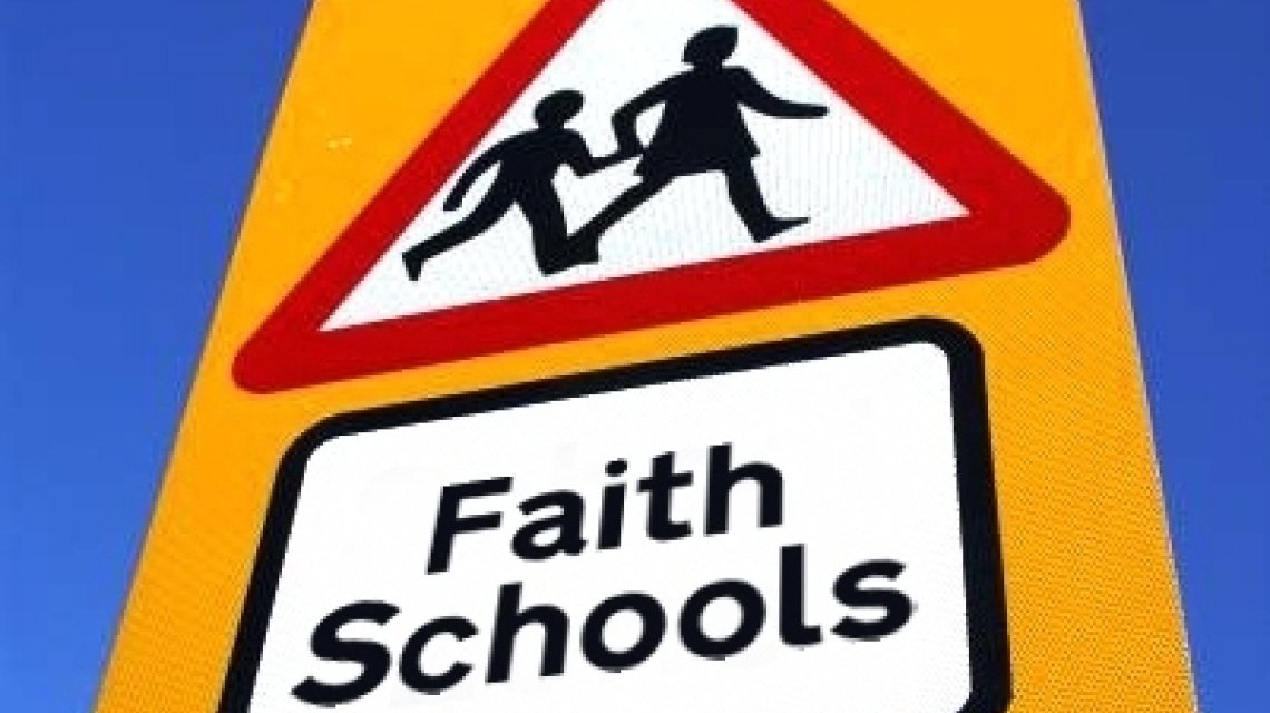 Faith school sign